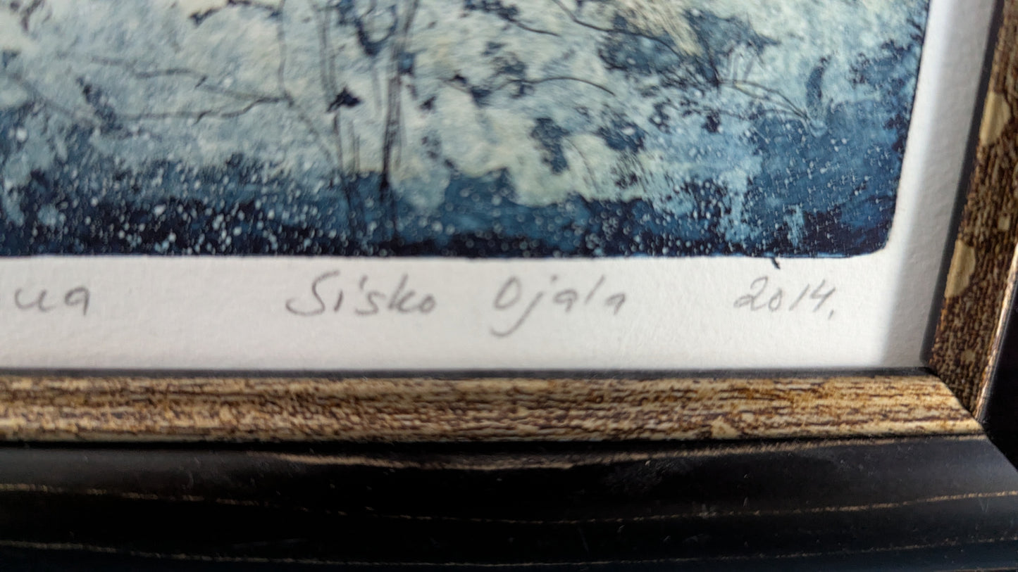 Sisko Ojala - Vapauden Riemua (Signeerattu Grafiikka, 2014, 5/20)