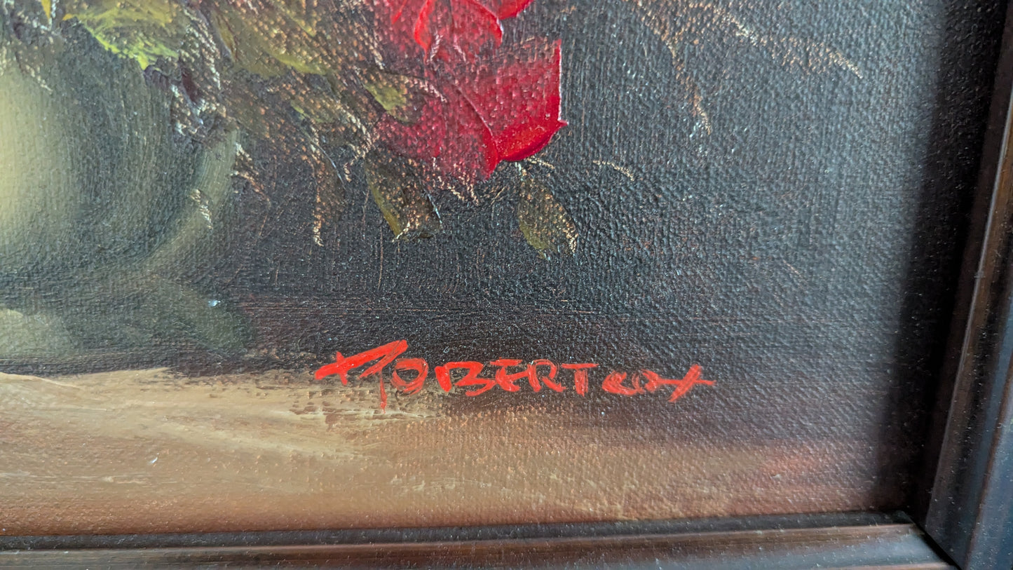 Roberto - Signeerattu Öljyvärimaalaus