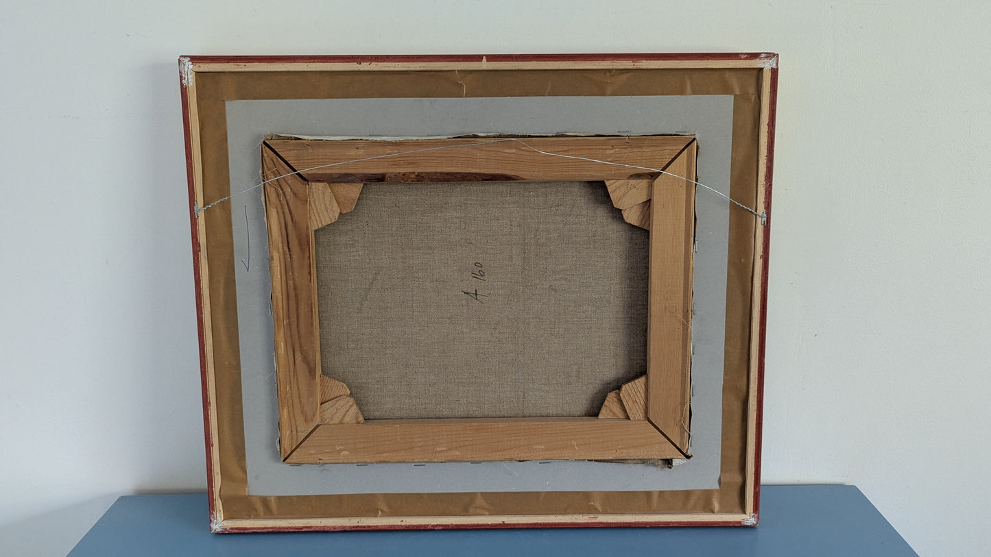 Gösta Diehl - Signeerattu Öljyvärimaalaus