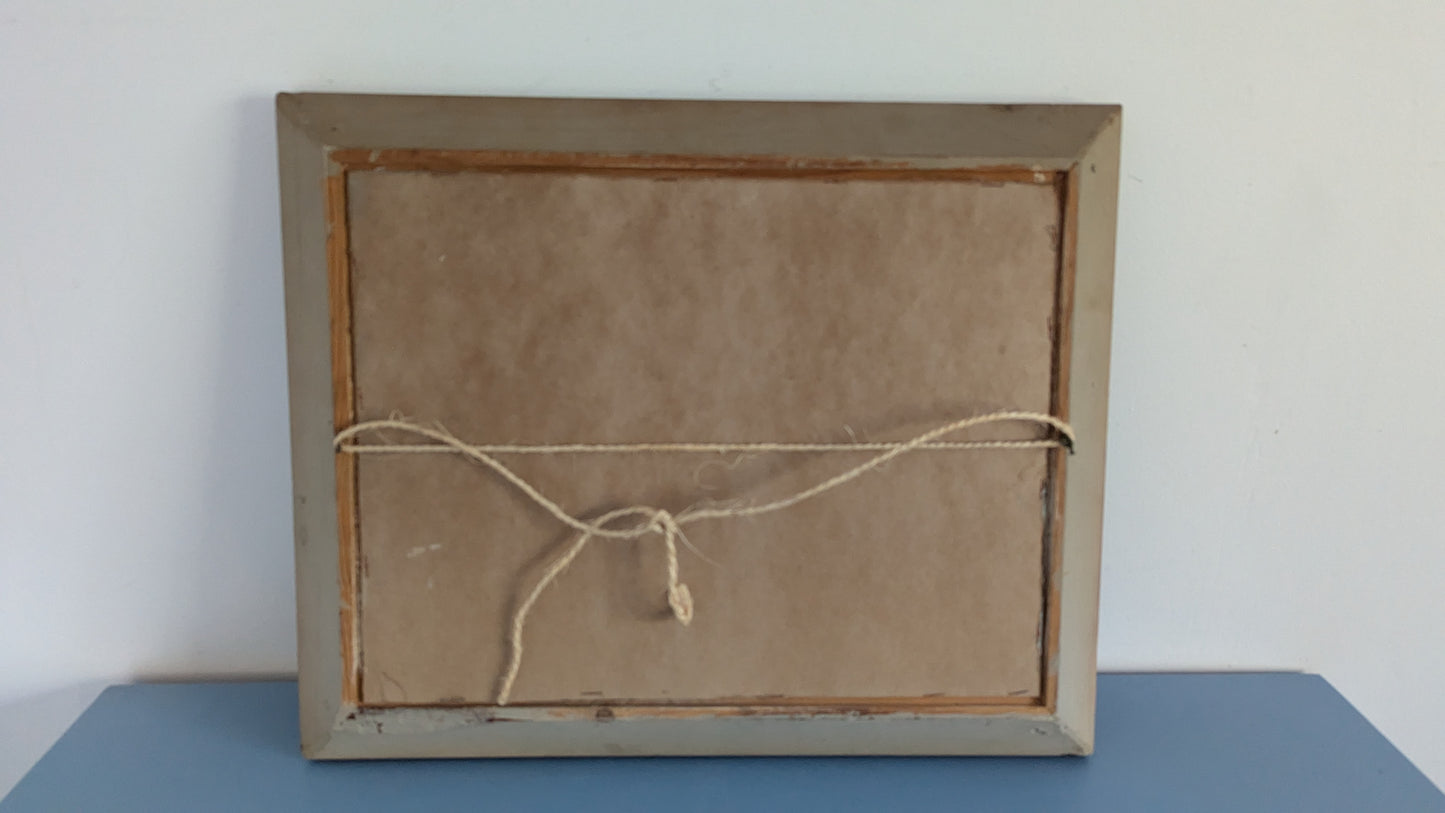 Signeerattu Öljyvärimaalaus - Olavinlinna (1963)