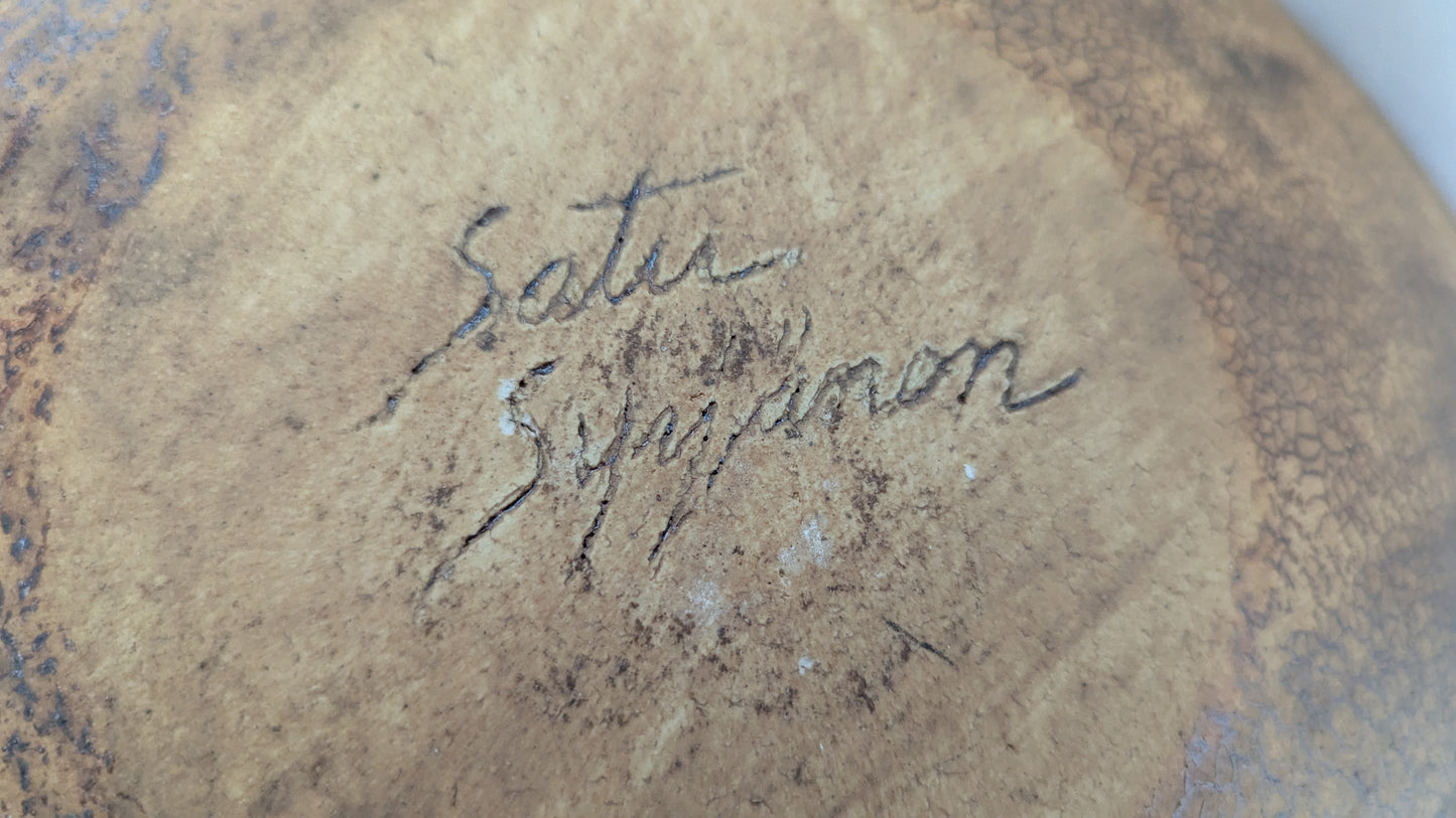 Satu Syrjänen - Kulho / Keramiikkakulho (Signeerattu)