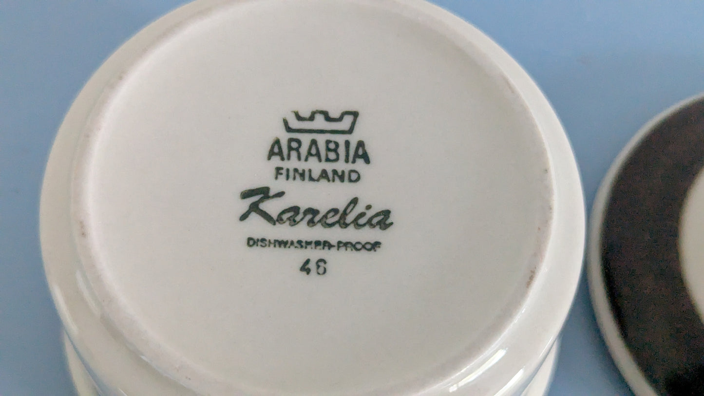 Arabia Karelia Kannellinen Sokerikko (1970-1986, Anja Jaatinen-Winqvist)