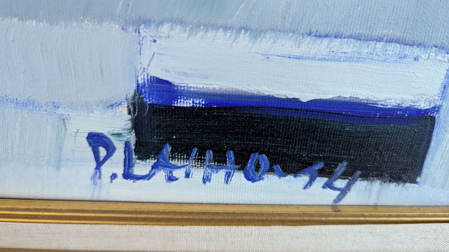 Pekka Laiho - Signeerattu Öljyvärimaalaus (2014)