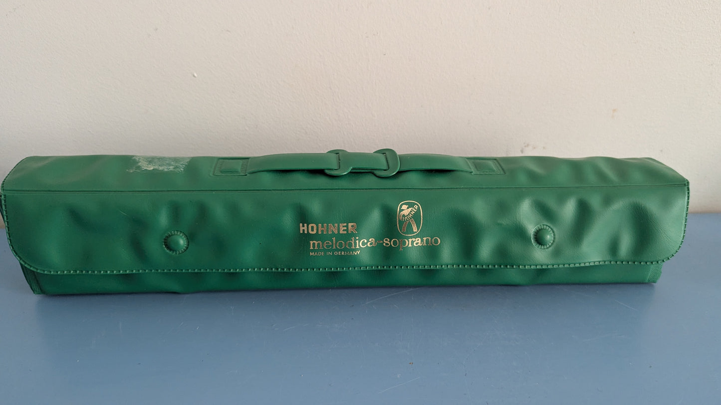 Hohner - Melodica Soprano (1960-luku, Alkuperäisessä Kantolaukussa, Saksa)