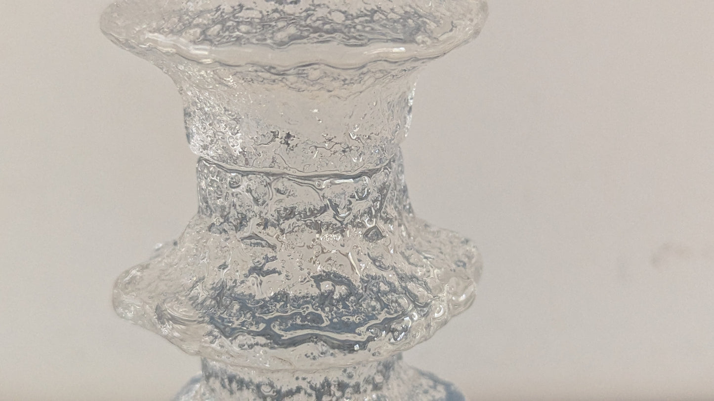 Iittala Festivo Kynttilänjalka (4-solmua, Signeerattu, Timo Sarpaneva)