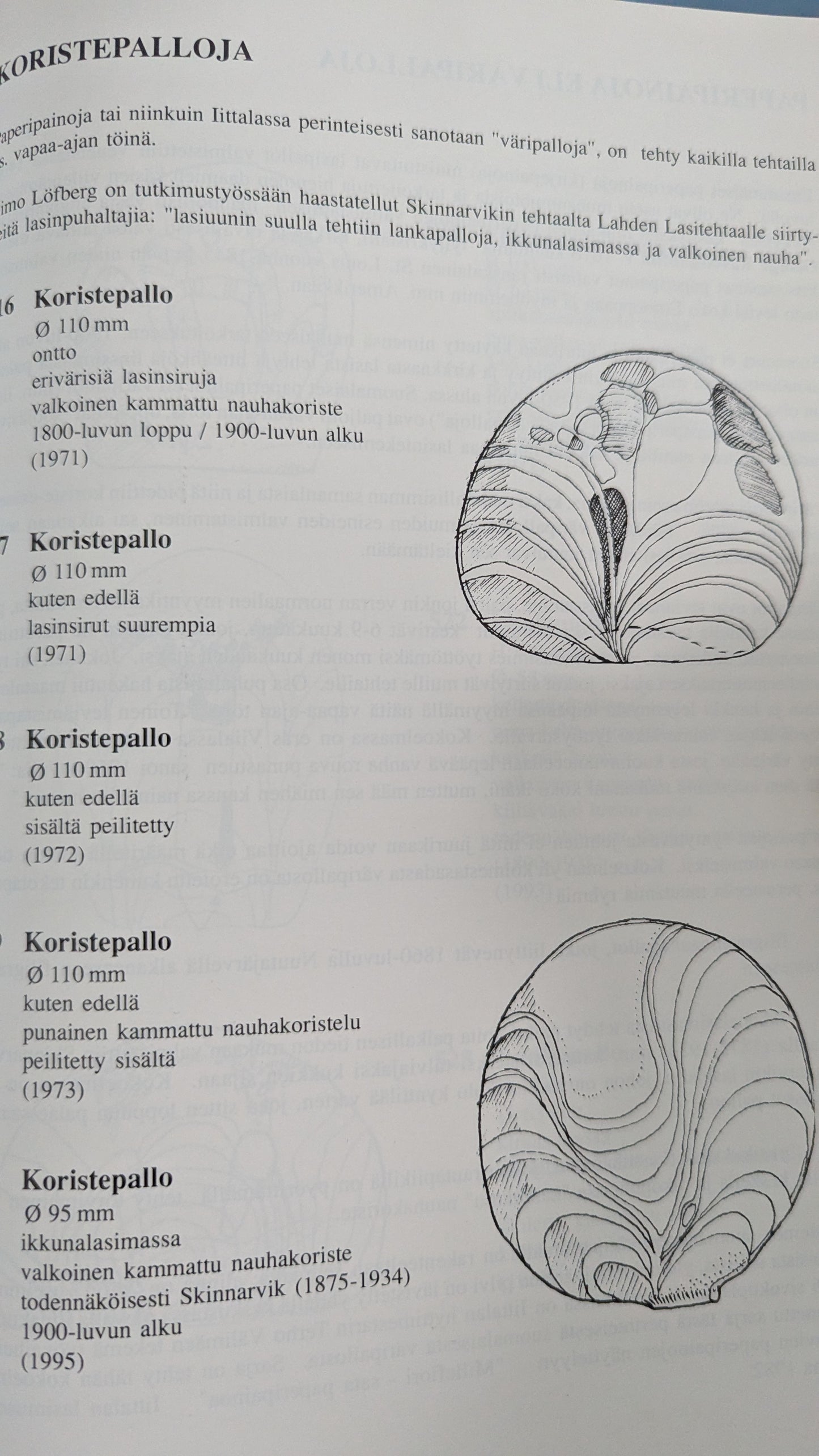 Lasitutkimuksia VIII - Lasinkeräilijän Muotokuva (Kovakantinen Versio, 1995)