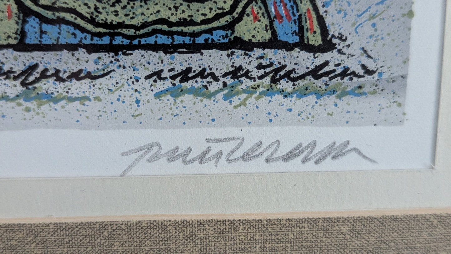 Raimo Kanerva - Signeerattu Grafiikka (1995, 28/45)