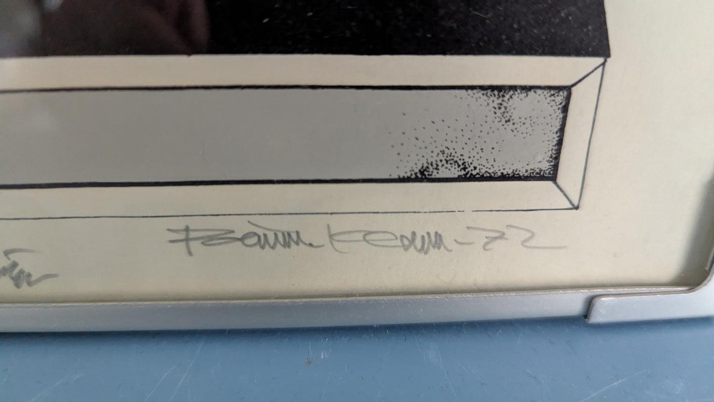 Raimo Kanerva - Signeerattu Grafiikka (1972, 94/150)