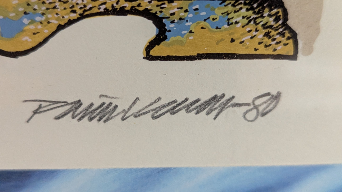 Raimo Kanerva - Signeerattu Grafiikka (1980)