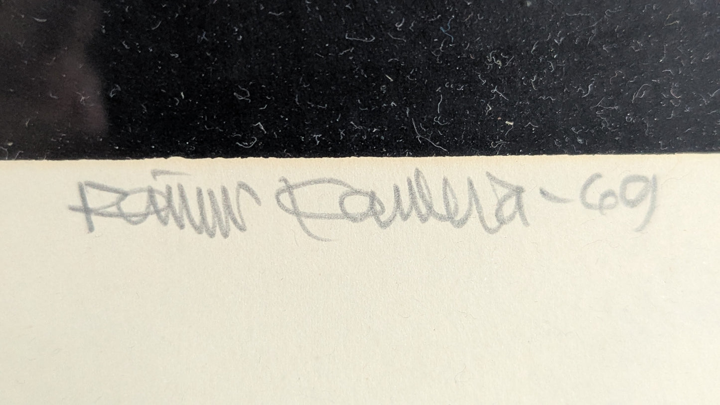 Raimo Kanerva - Signeerattu Grafiikka (1969, 6/25)