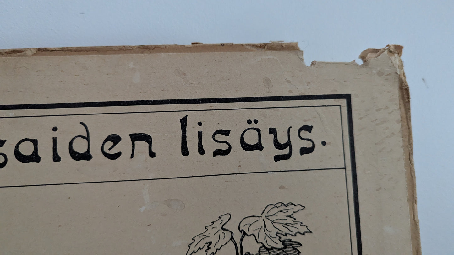 Opetustaulu - Valistuksen Puutarhakuva No. 2