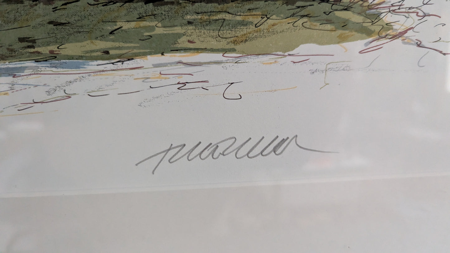 Raimo Kanerva - Lappi TL (Signeerattu Grafiikka 1983)