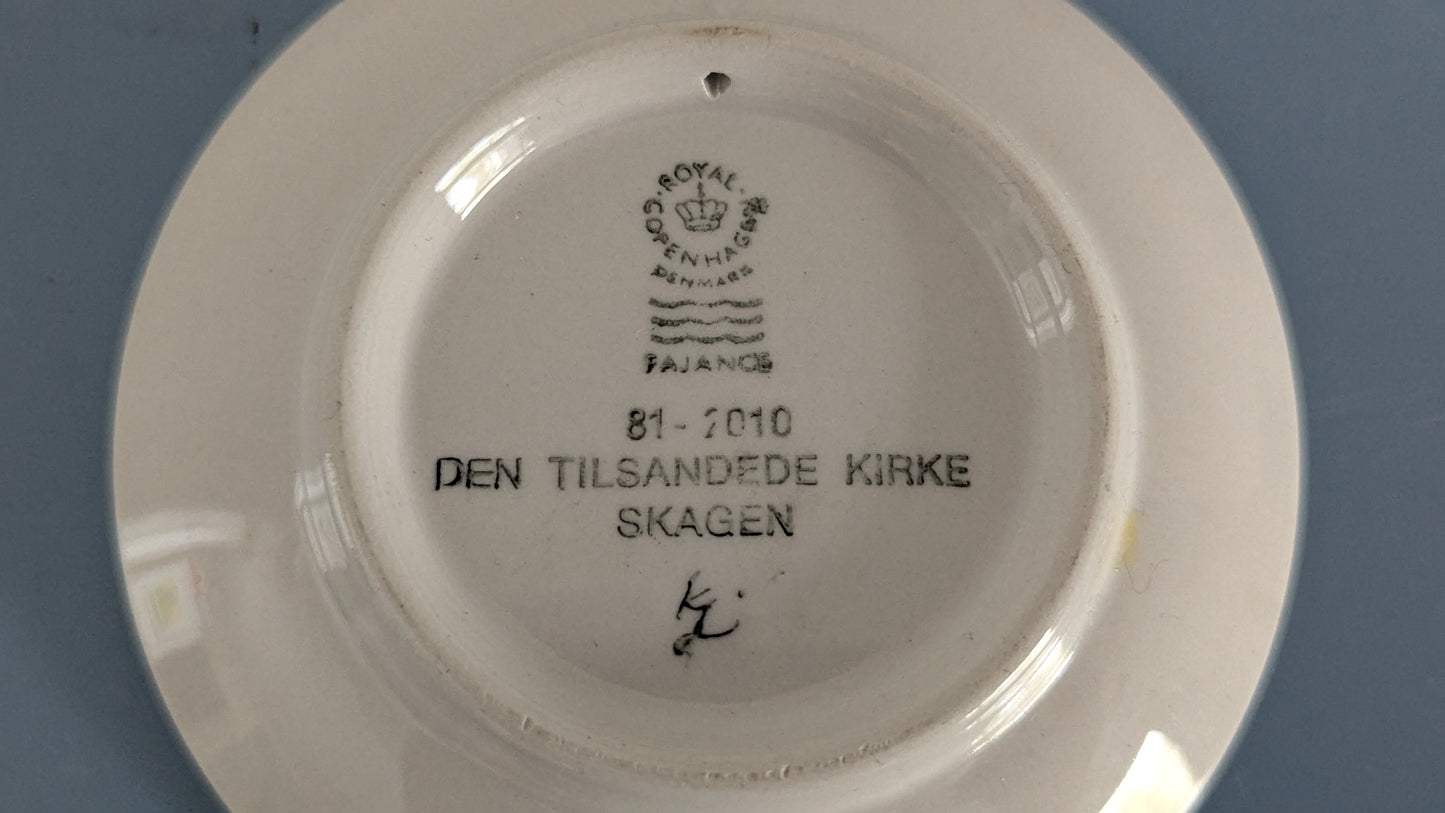 Royal Copenhagen Hiekkakirkko, Skagen - 2010 Sarjan Seinälautanen (Nro. 81)