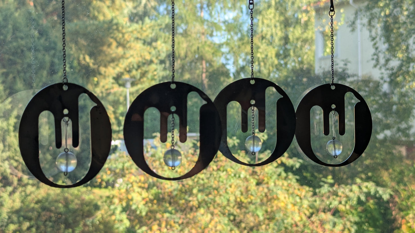 Aarikka Joutsenlampi Mobile / Ikkunakoriste (1977-1988)