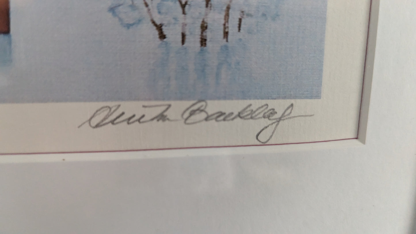 Anita Backlund - Herkkä Hetki (Signeerattu Grafiikka 2010)