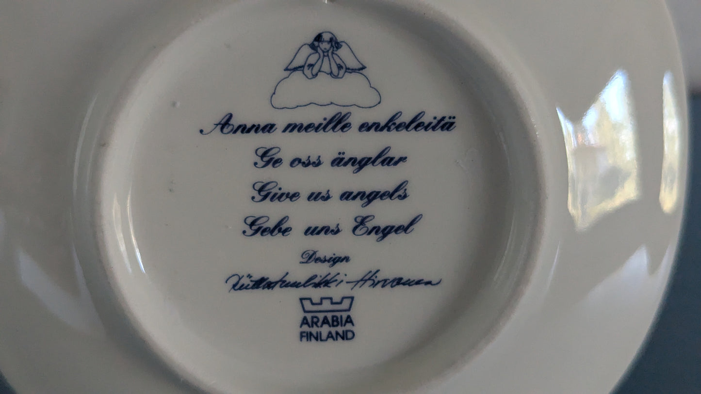 Arabia Anna Meille Enkeleitä, TV-enkeli Seinälautanen