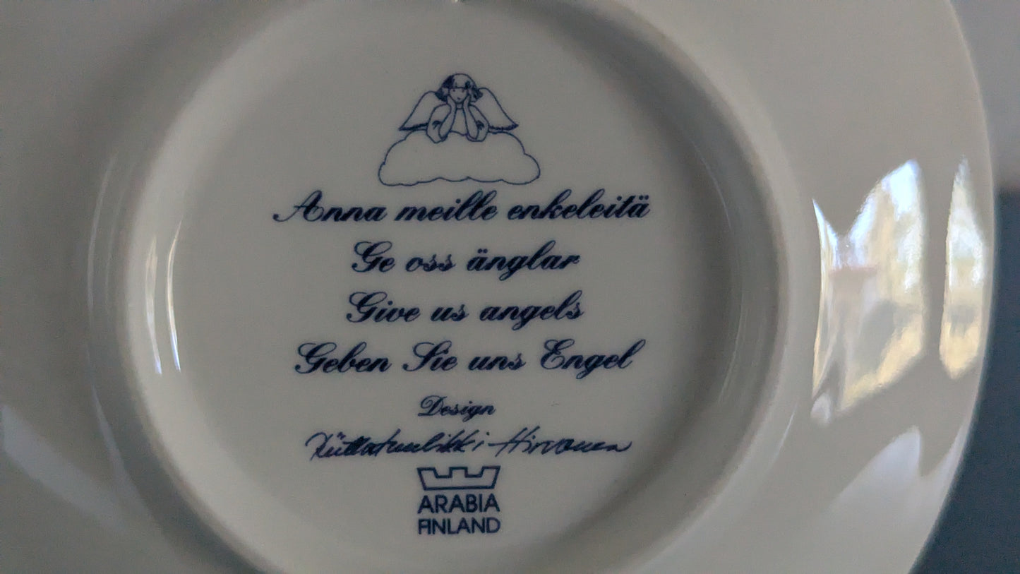 Arabia Anna Meille Enkeleitä, Unienkeli Seinälautanen