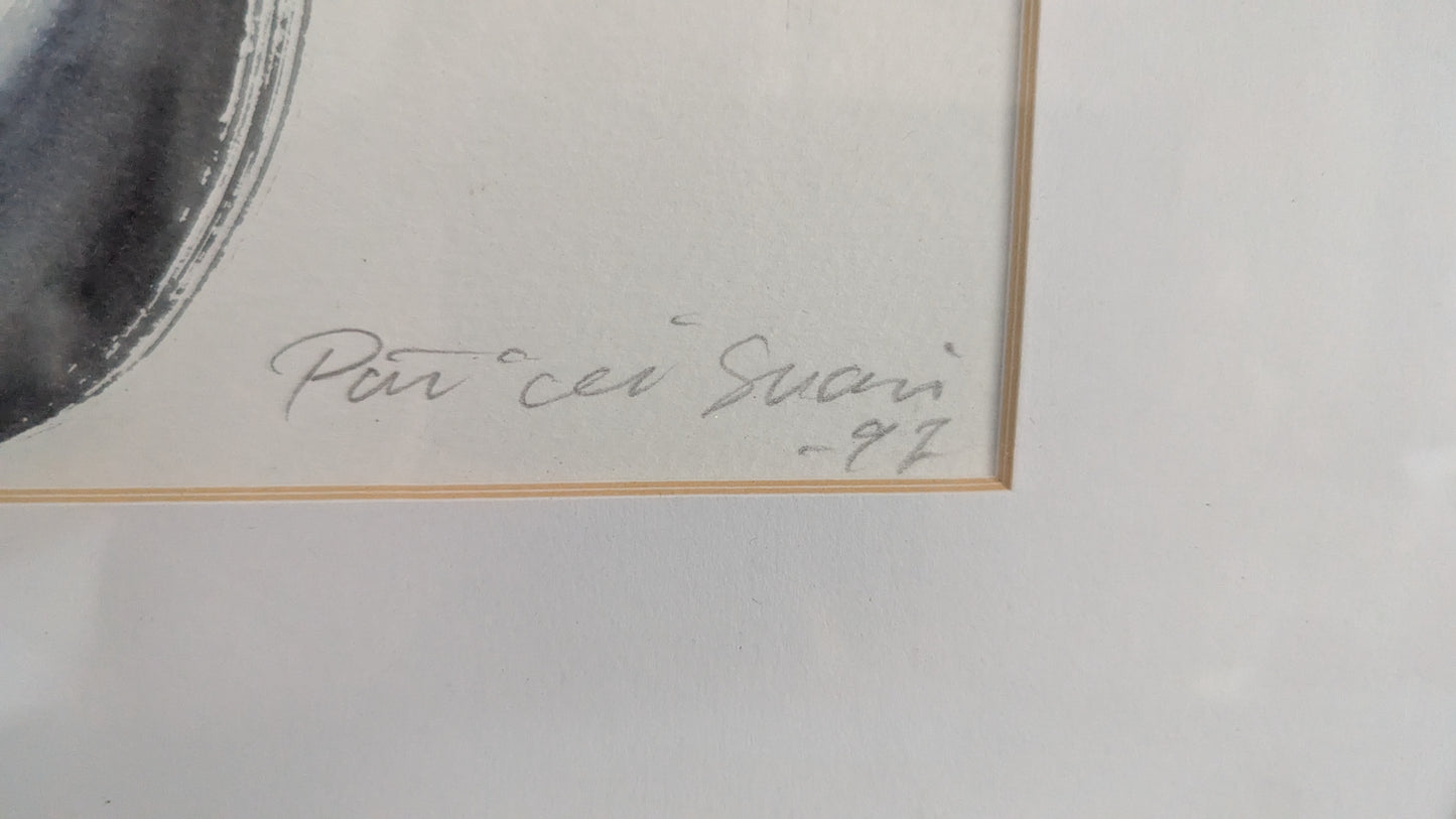 Päivi Suomi - Signeerattu Akvarellimaalaus (1997)