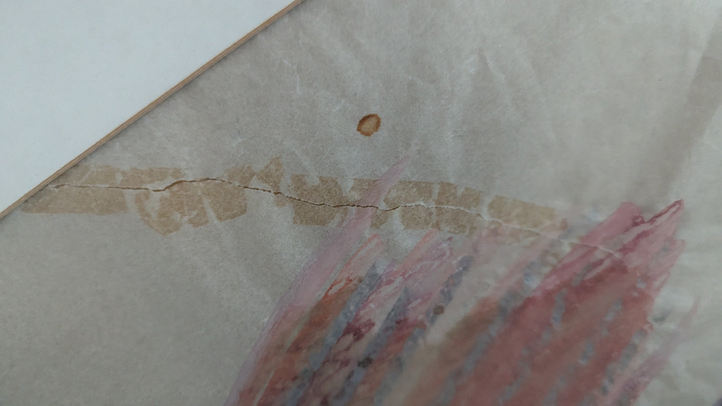 Signeeraamaton Kala Aiheinen Akvarellimaalaus