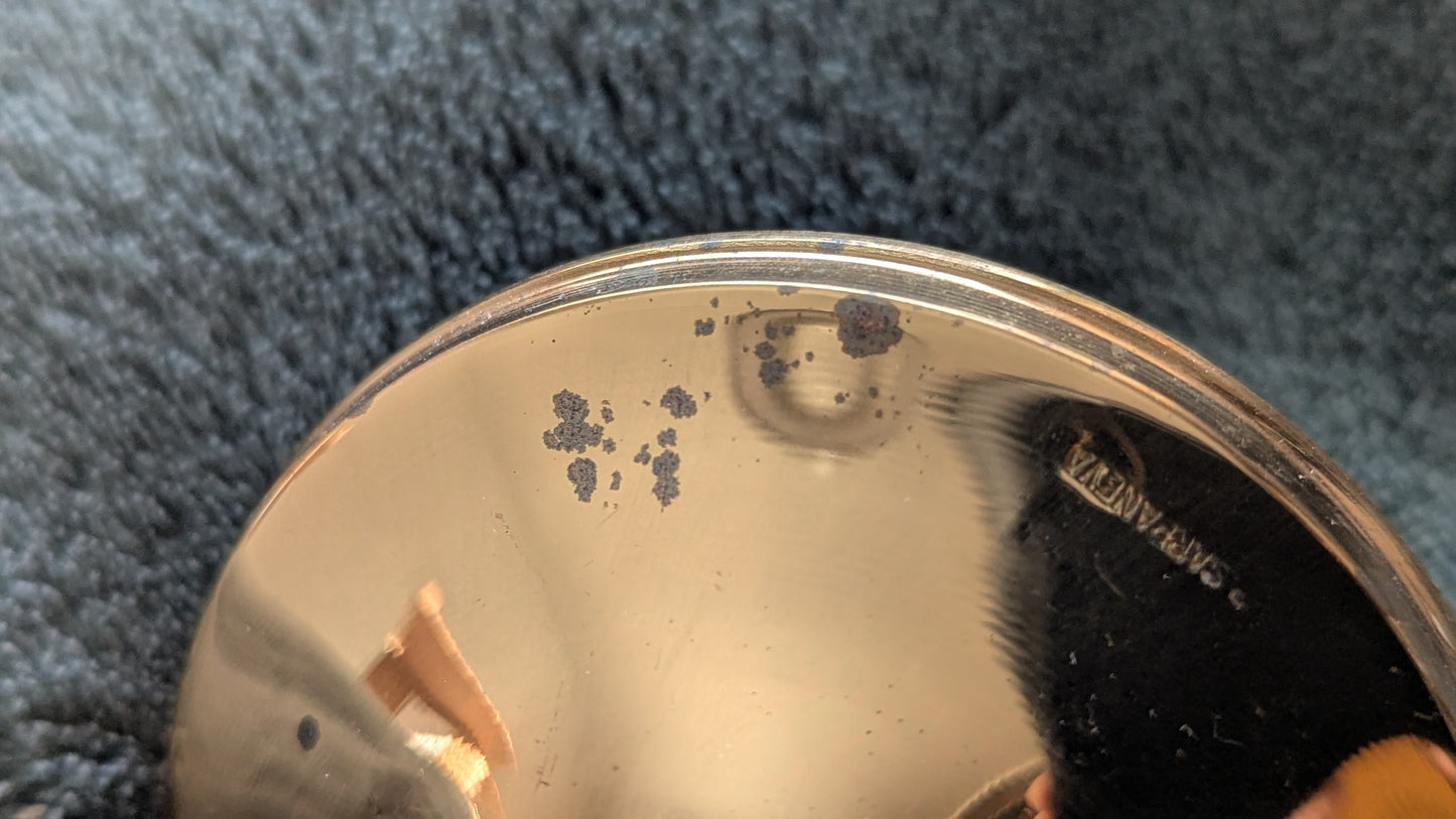 Turun Hopea - Pitsi Kynttilänjalka (Signeerattu, Pentti Sarpaneva)