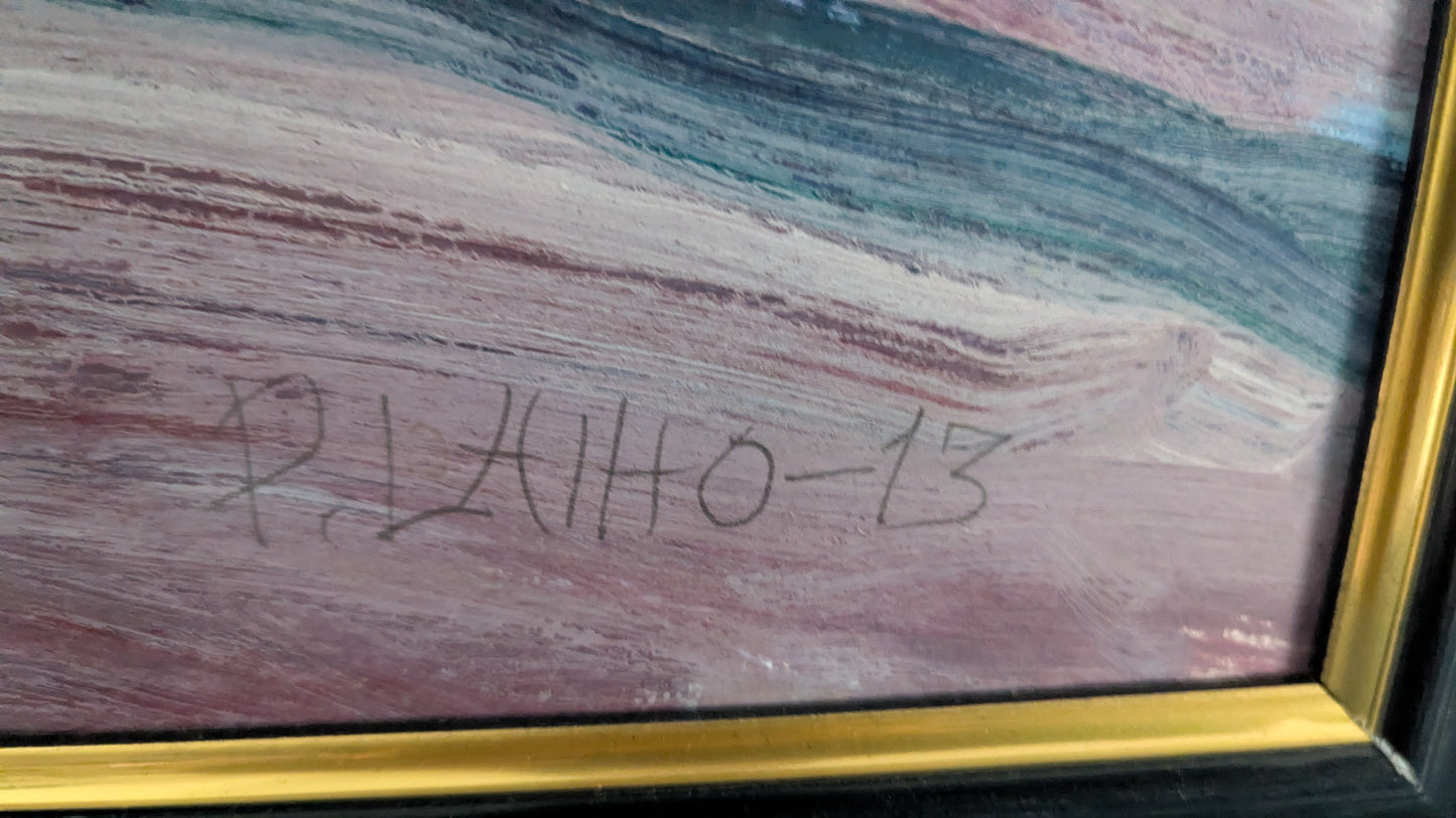 Pekka Laiho - Signeerattu Öljyvärimaalaus (2013)