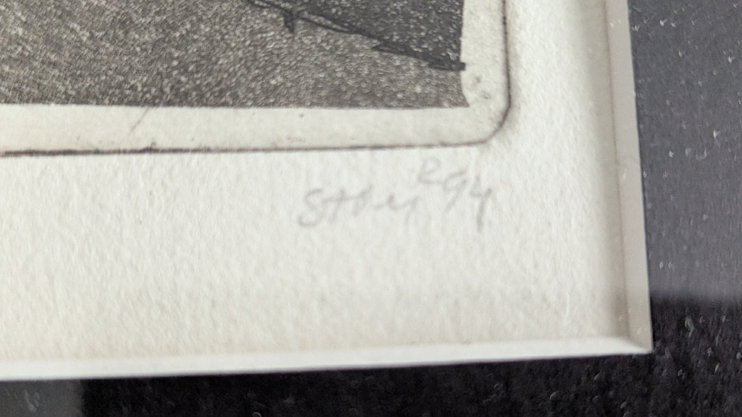 Sami Rinne - Natu Huutaa (Signeerattu Etsaus 1994)