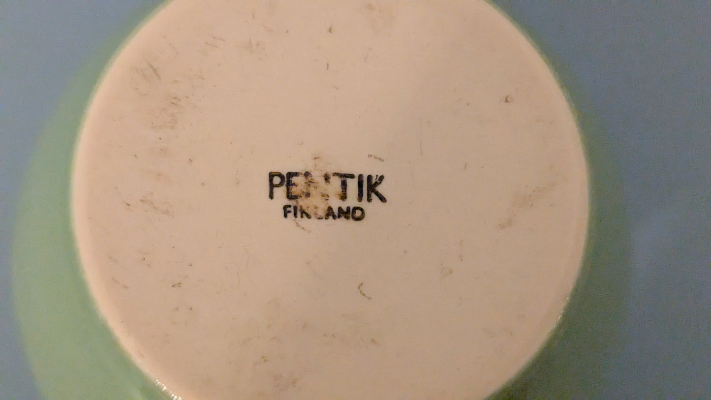 Pentik Vaaleanvihreä Säilytysrasia / Kannellinen Purkki / Maustepurkki