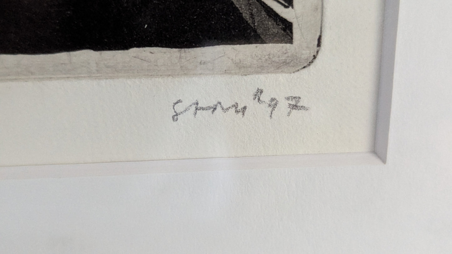 Sami Rinne - Taikuri Keräilee (Signeerattu Etsaus 1997)