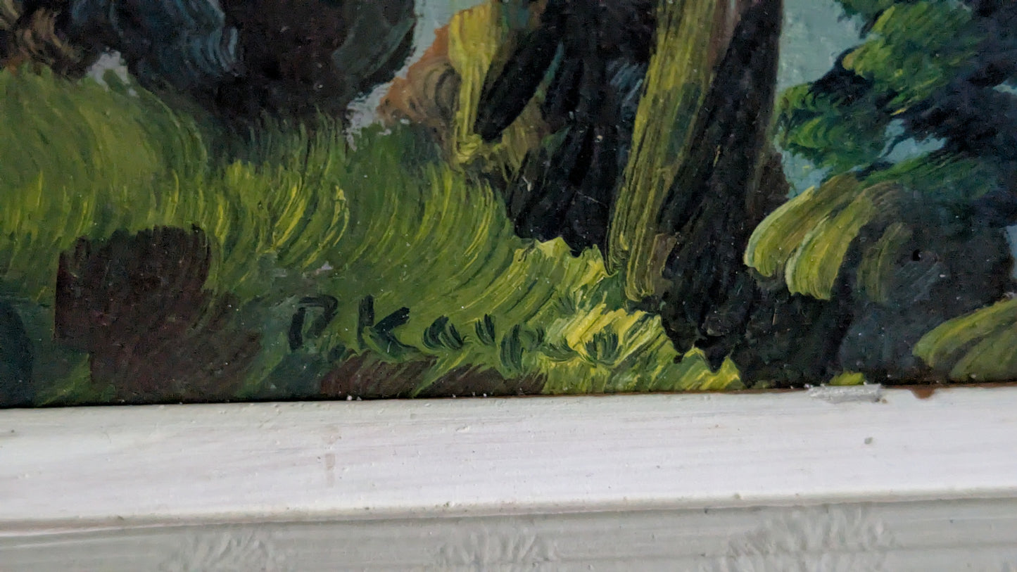 P.Kaipio - Signeerattu Öljyvärimaalaus