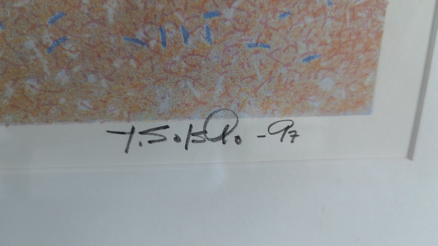 Juha Soisalo - Väärä Vaihto (Signeerattu Grafiikka 1997)