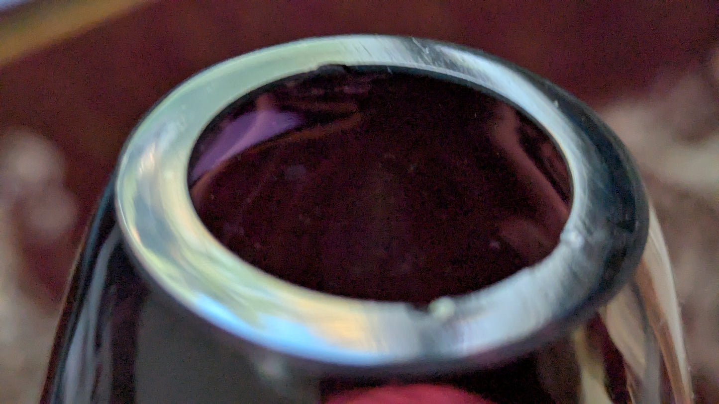 Riihimäen Lasi 1365 Maljakko (Riihimäen Lasin Leimalla)