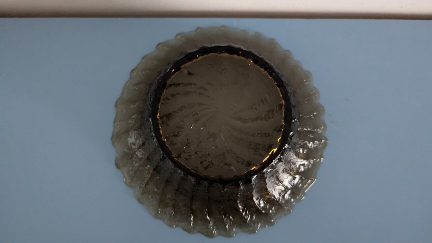 Riihimäen Lasi Tupru Jälkiruokakulho (7kpl, 1975-1980, Nanny Still)