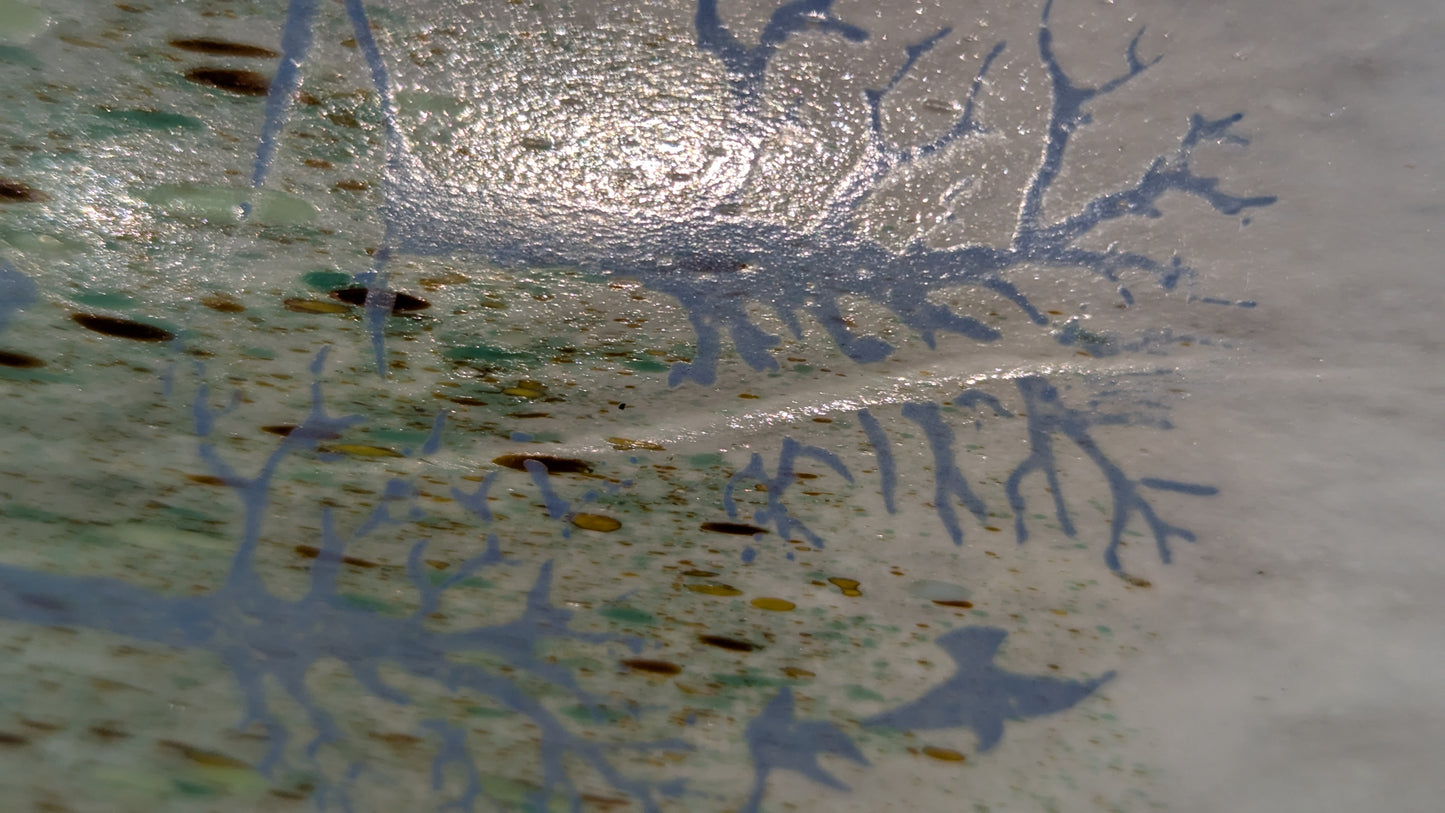 Kosta Boda - October Maljakko (1986-1997, Signeerattu, Kjell Engman)