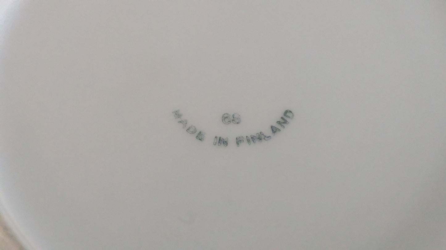 Arabia Iris Leipälautanen / Leivoslautanen (6kpl, 1961-1963, Raija Uosikkinen)