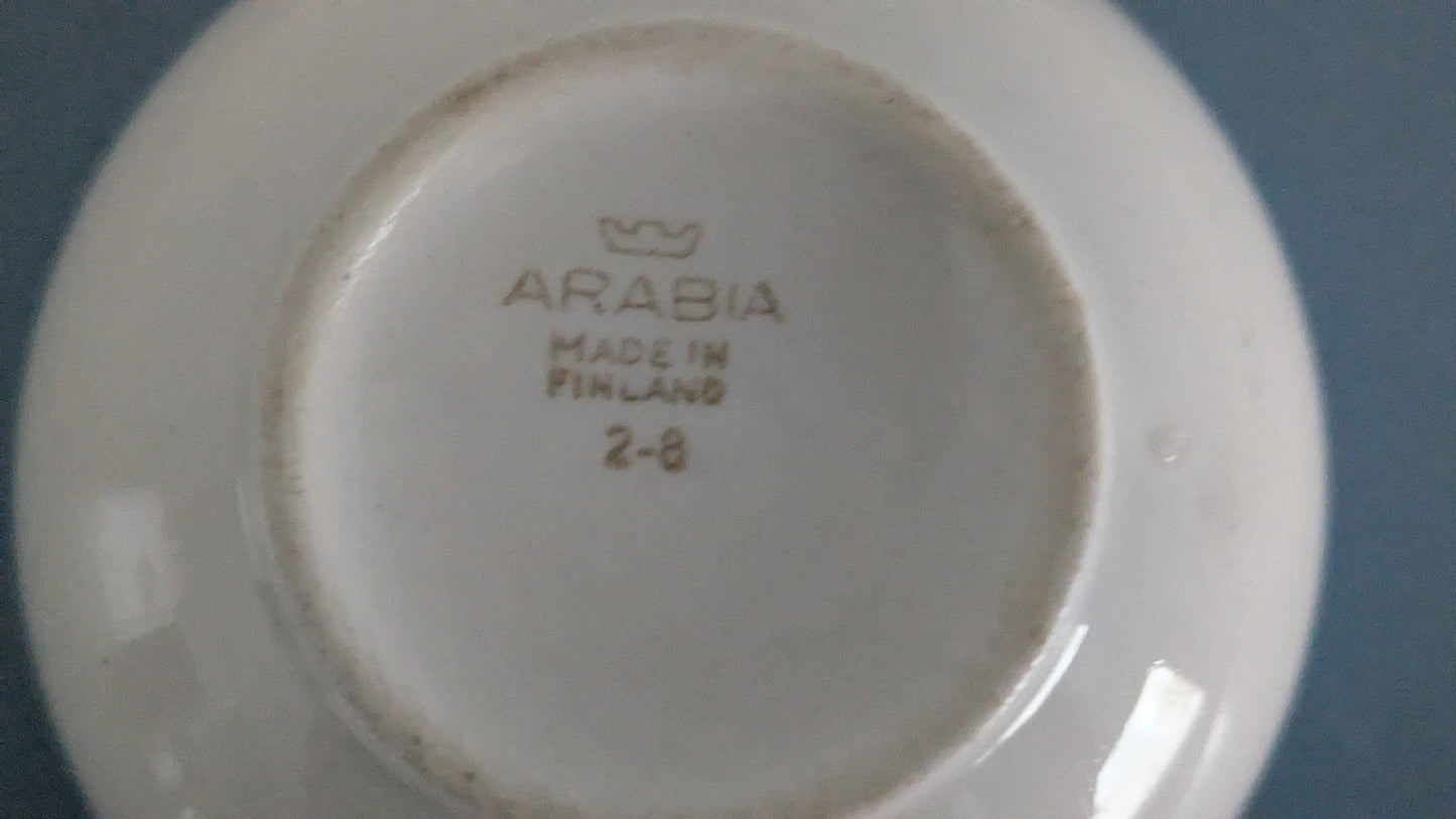Arabia Platina Sokerikko (1957-1973, Raija Uosikkinen)