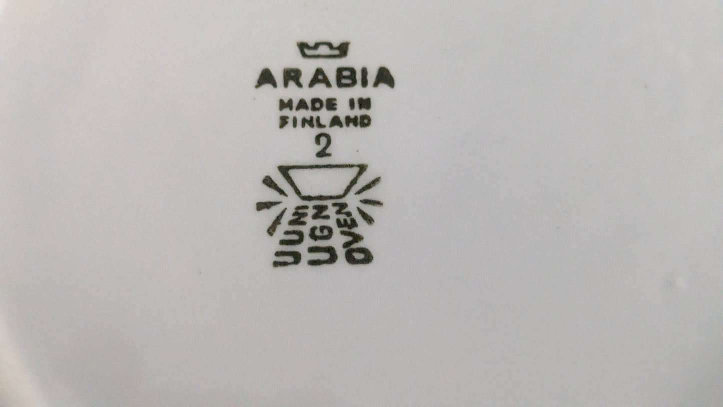 Arabia Uunivuoka / Tarjoilukulho (1953-1965, Kaj Franck)