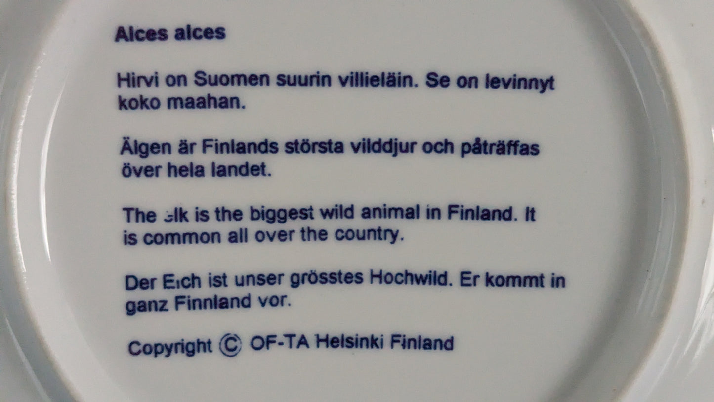 Elg & Elg - Hirvi / Alces Alces Seinälautanen