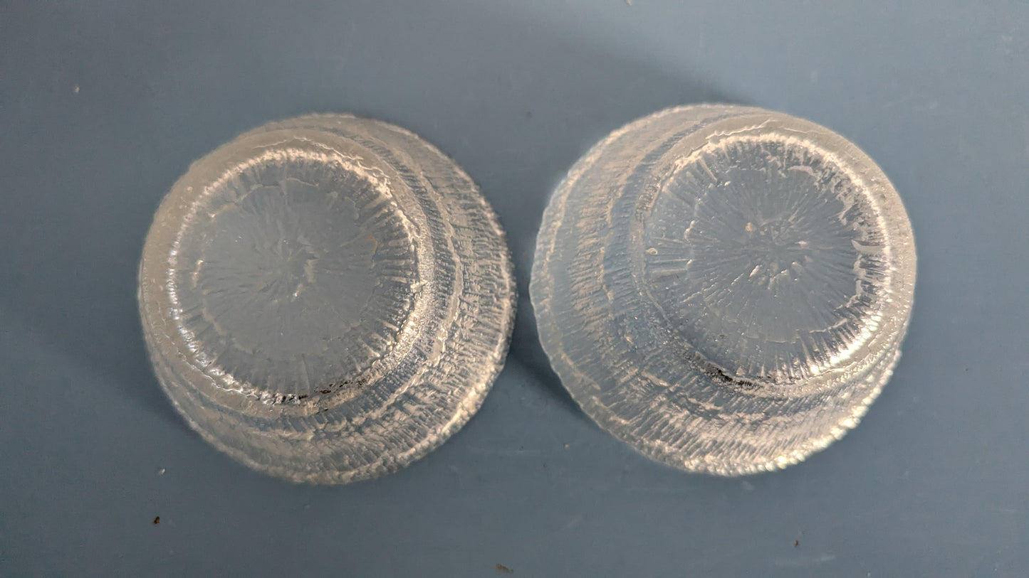 Iittala Solaris Annoskulho / Jälkiruokakulho (2kpl, 1975-1995, Tapio Wirkkala)