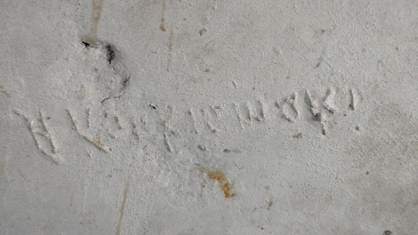 Metallinen Metso Reliefi (Signeerattu, 1.5Kg)