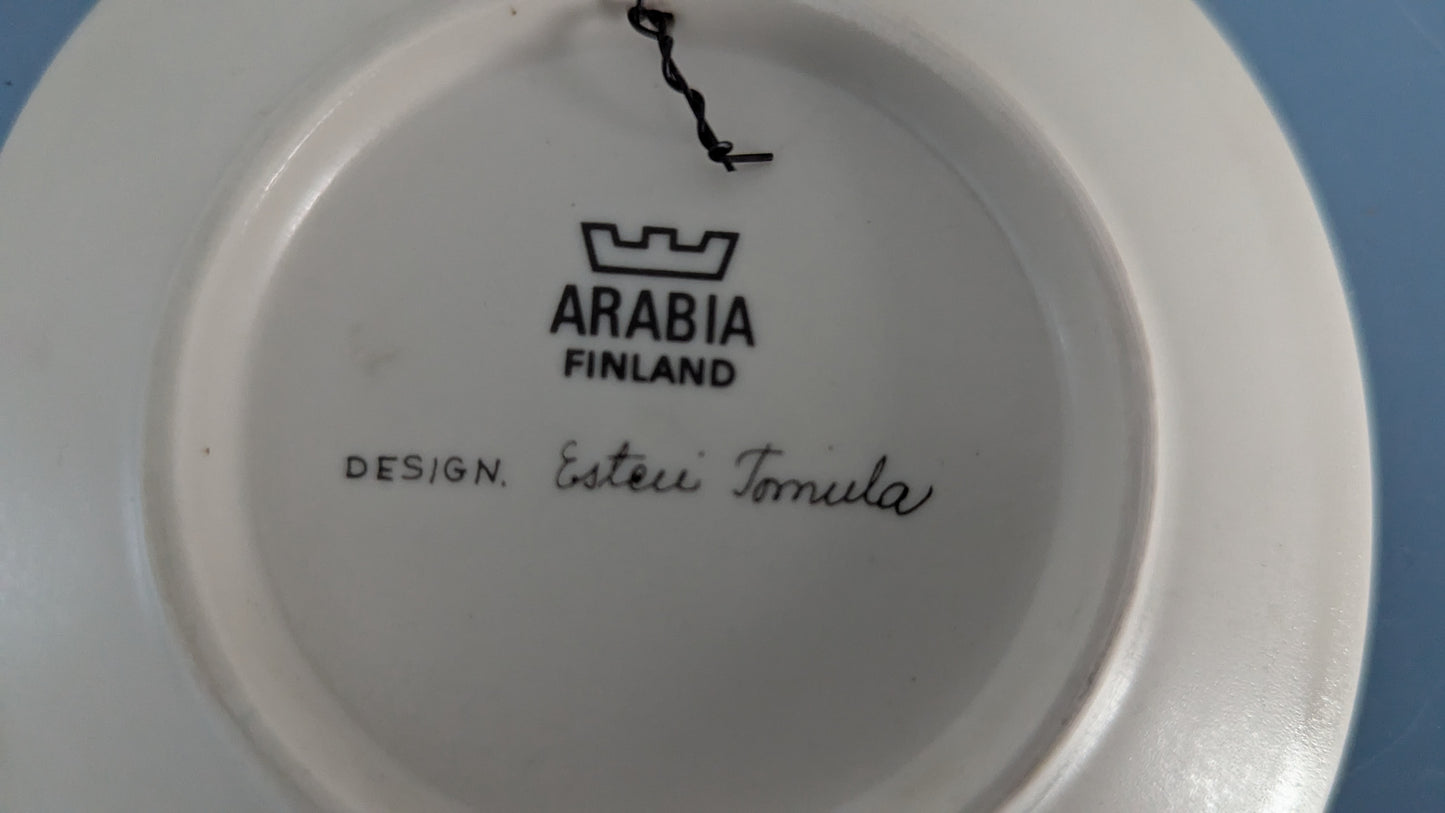 Arabia Chrysanthemum Leucanthemum Seinälautanen (1982-1983, Esteri Tomula)