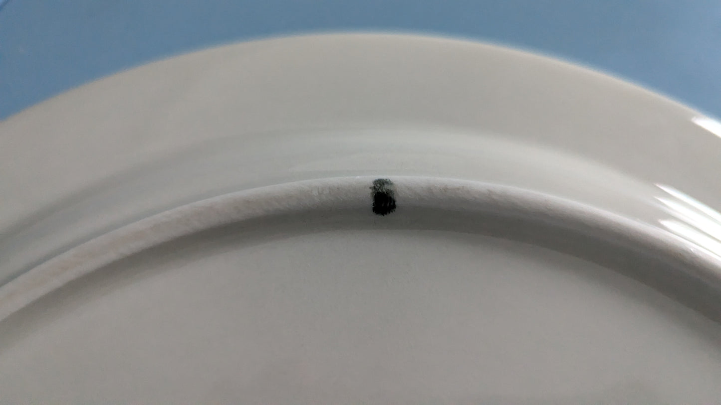 Arabia Pirtti Kakkulautanen / Tarjoilulautanen (ISO, 1971-1986, Raija Uosikkinen)