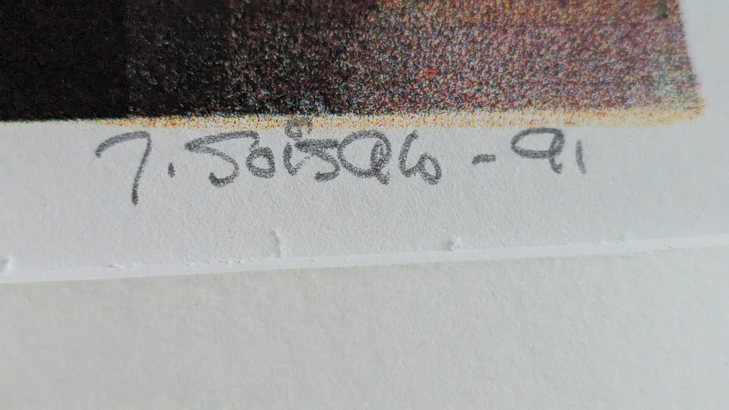 Juha Soisalo - Signeerattu Grafiikka (1991)