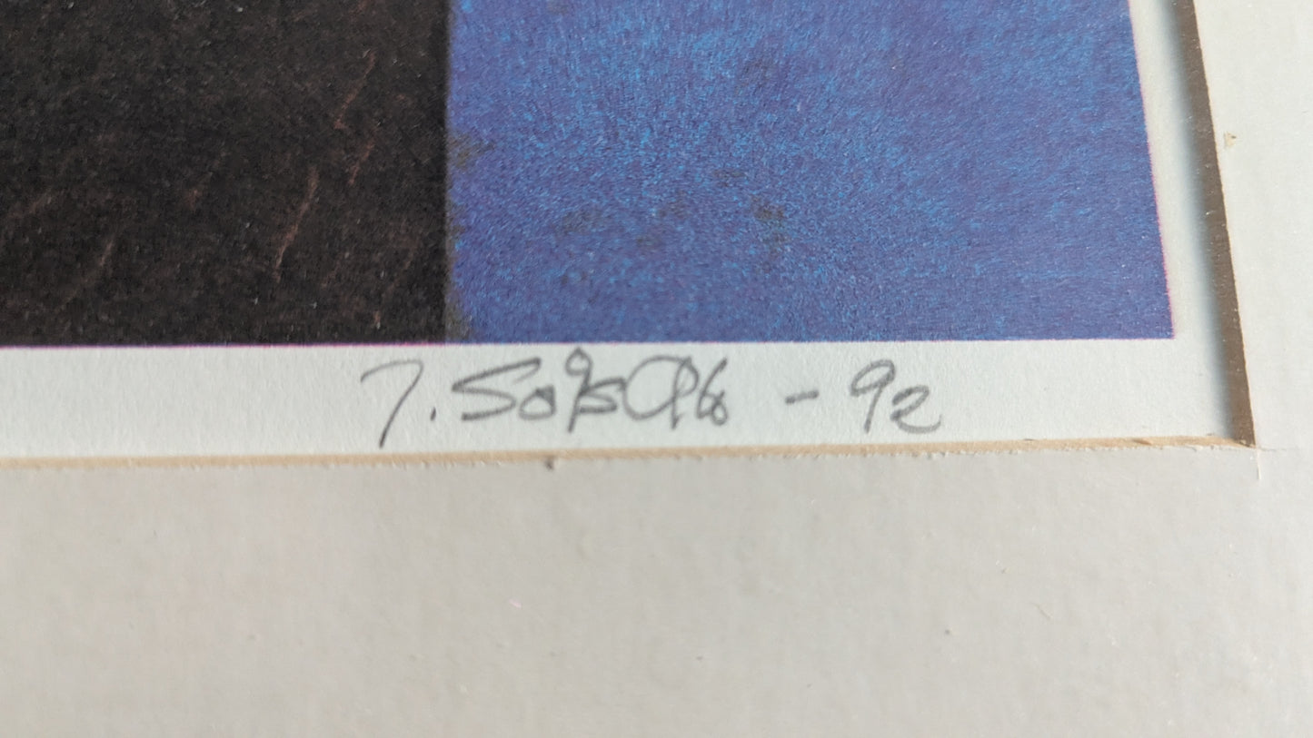 Juha Soisalo - Signeerattu ja Numeroitu 26/100 Grafiikka (1992)
