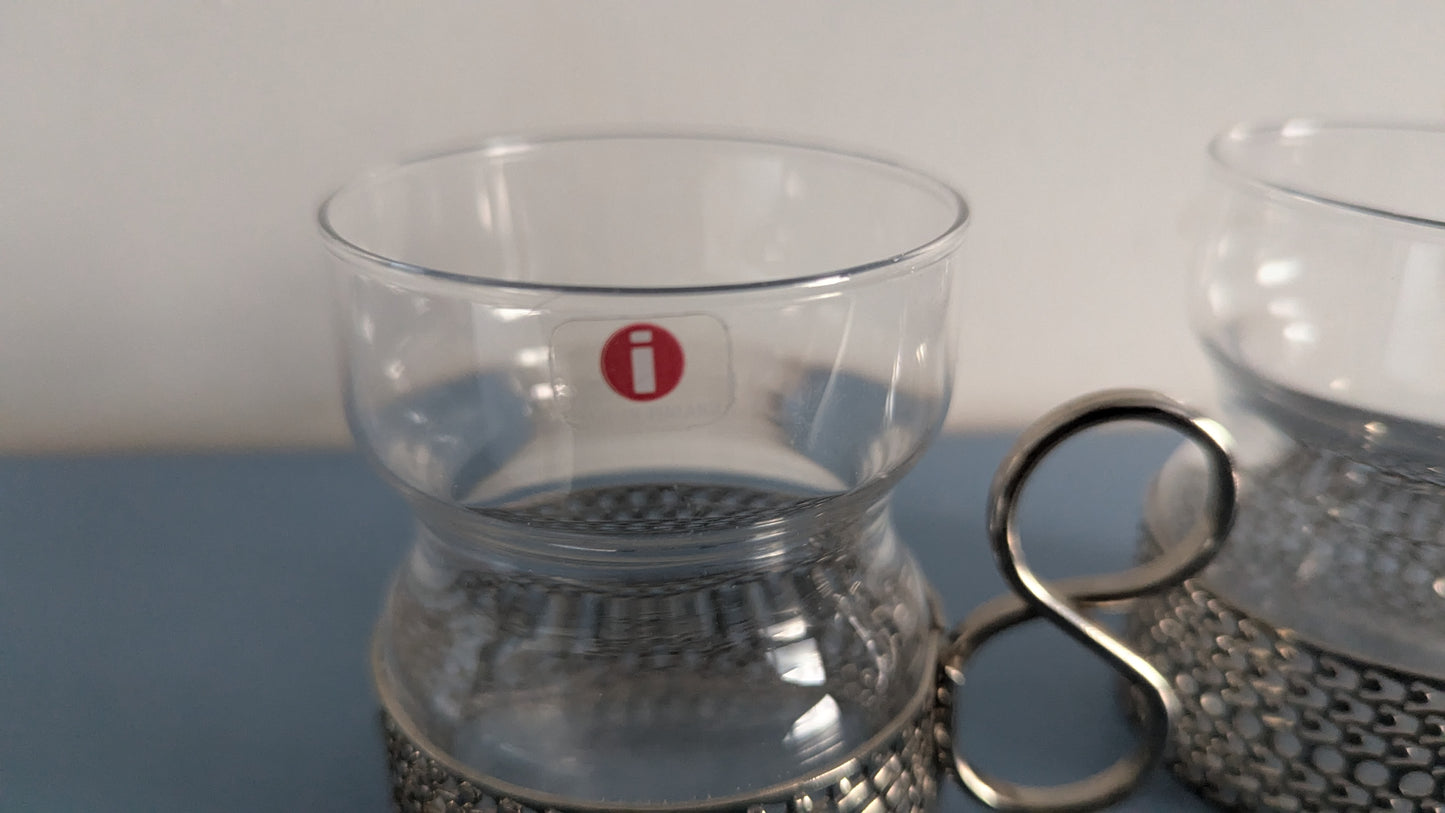 Iittala Tsaikka Kuumajuomalasi / Glögilasi (2kpl, Timo Sarpaneva)