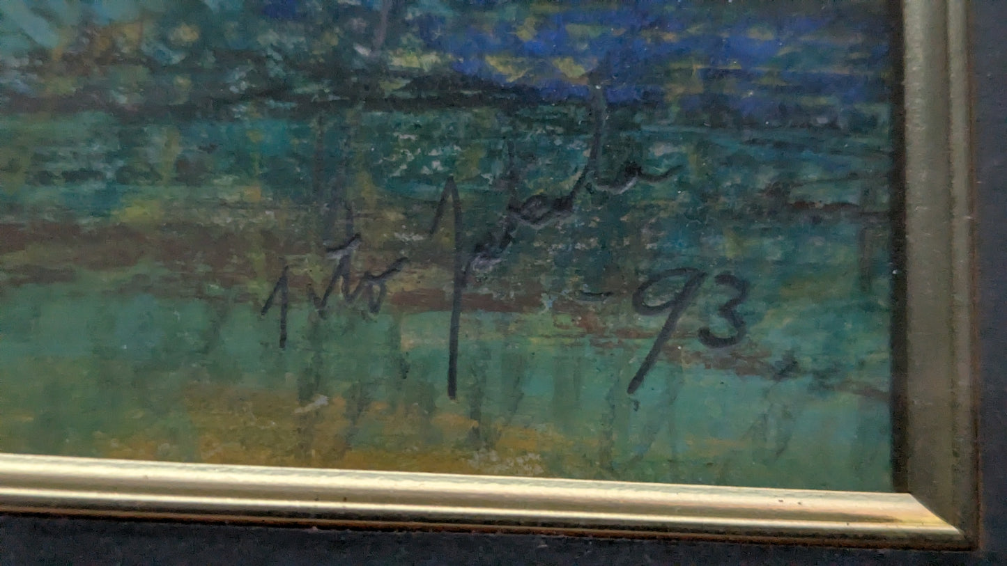 Isto Jakola - Signeerattu Pastellimaalaus (1993)