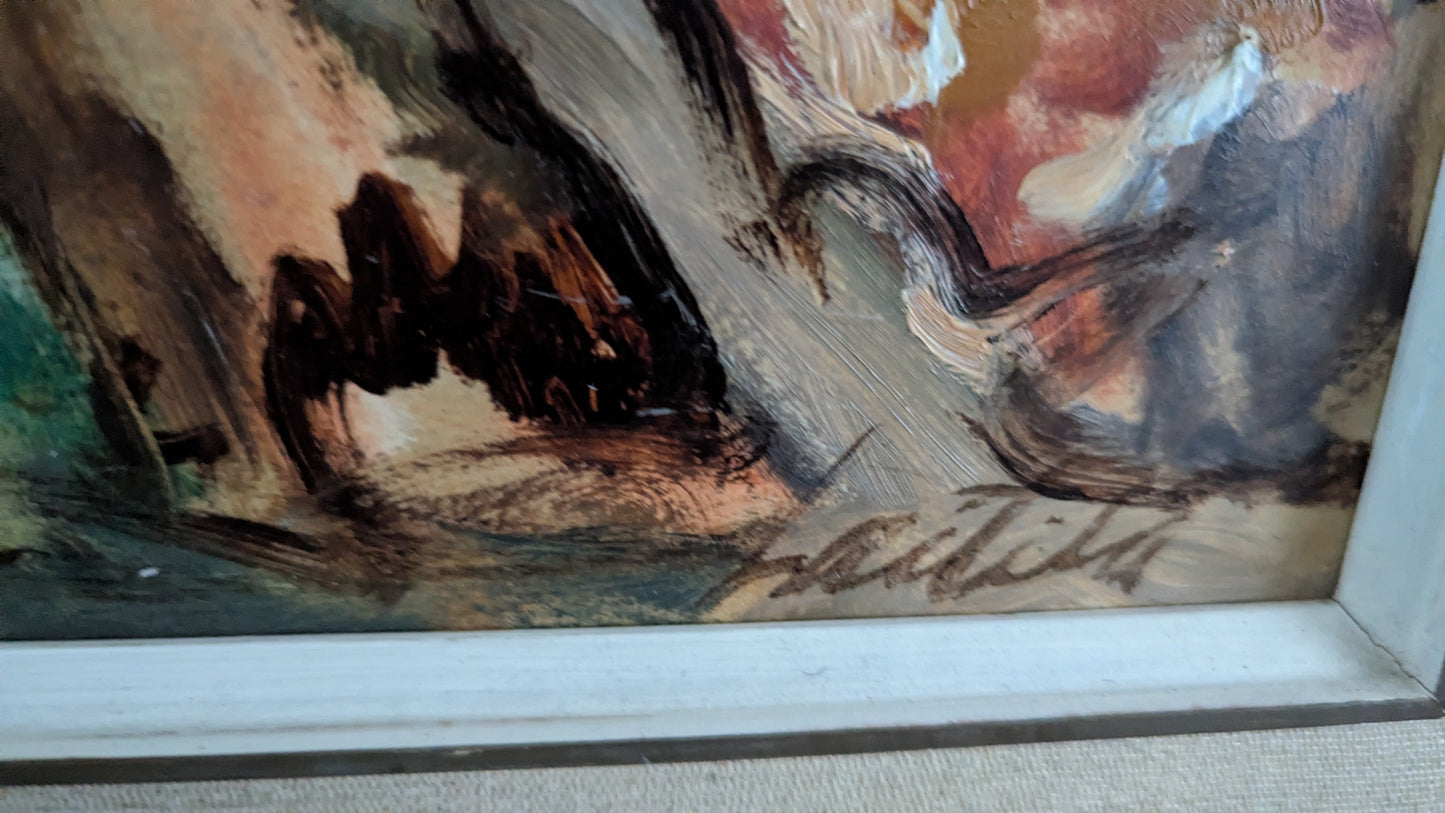 Atte Laitila - Signeerattu Öljyvärimaalaus