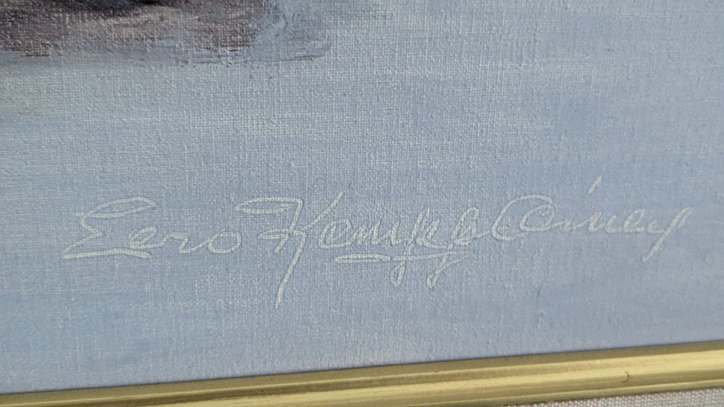 Eero Kemppainen - Signeerattu Öljyvärimaalaus