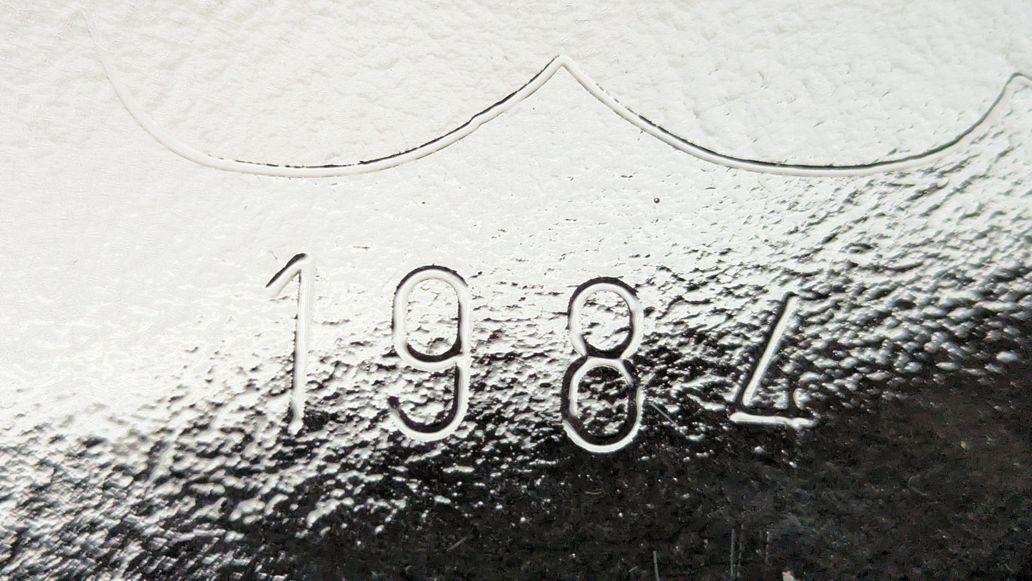 Humppila Enkelit 1984 Numeroitu 184/2000 Joululautanen (Sign. Kaija Aarikka)