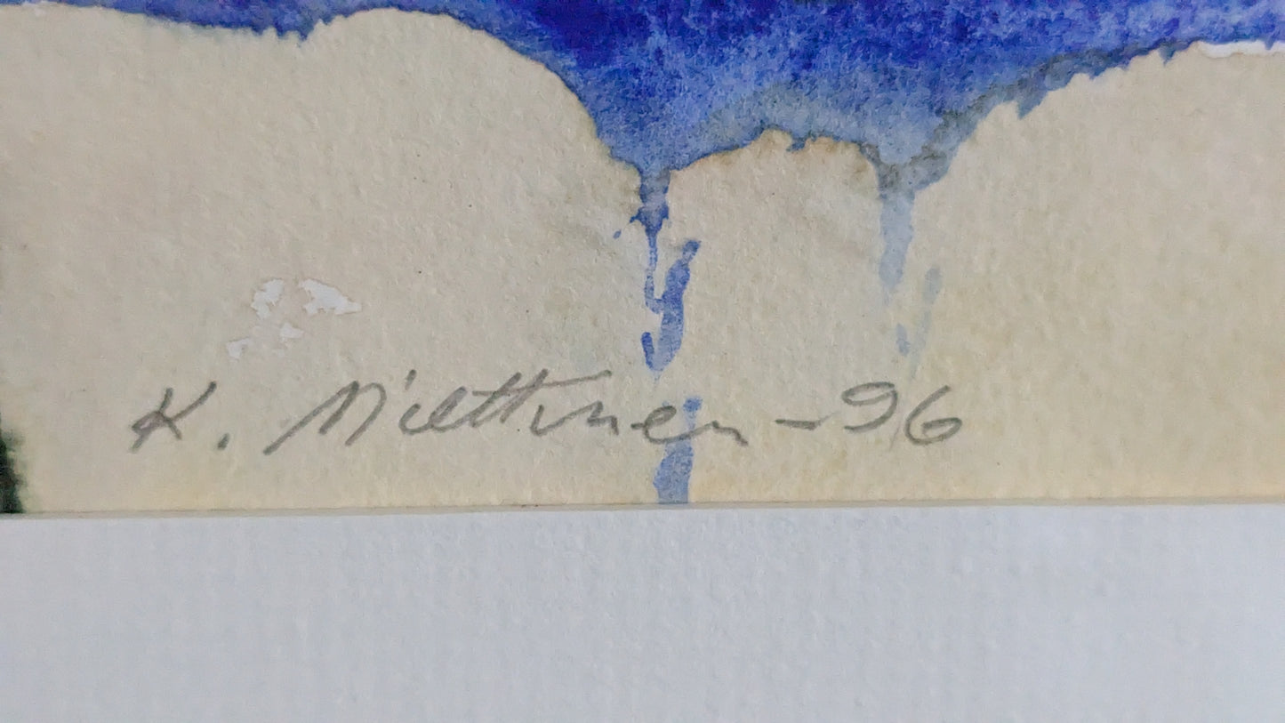 K. Miettinen - Suru I (Signeerattu Sekatekniikkatyö 1996)