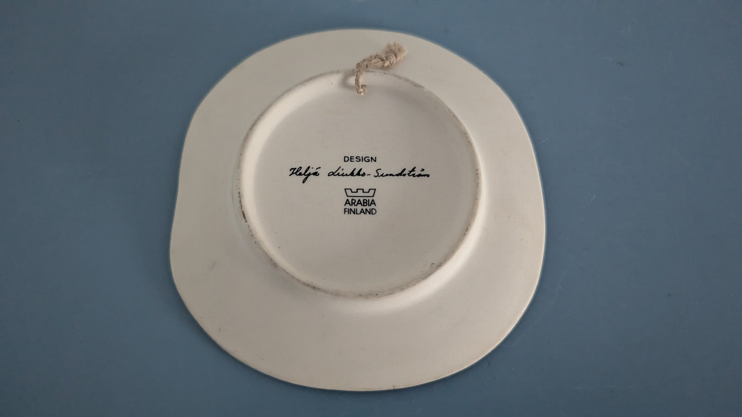 Arabia Merimaisema Seinälautanen (1995-2001, Heljä Liukko-Sundström)